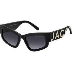 Marc Jacobs MARC796/S 0WM/9O Γυναικεία Γυαλιά Ηλίου Πολυγωνικά Κοκάλινα Μαύρα με Μαύρο Φακό