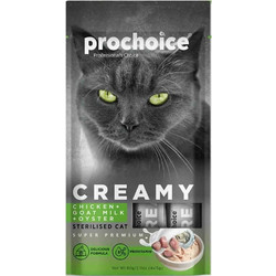 Prochoice Creamy with Chicken, Goat Milk & Oyster 60gr
