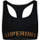 Superdry Μπουστάκι χωρίς Μπανέλα Μαύρο W3110356A
