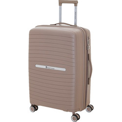 Bartuggi 724-608.60 Βαλίτσα Μεσαία 66x45x26cm με 4 Ρόδες Χρυσή