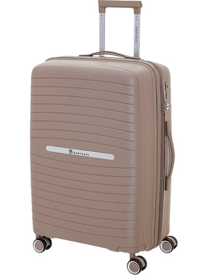 Bartuggi 724-608.60 Βαλίτσα Μεσαία 66x45x26cm με 4 Ρόδες Χρυσή