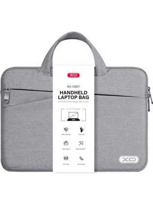 XO CB01 Τσάντα Laptop Χειρός 13" Grey