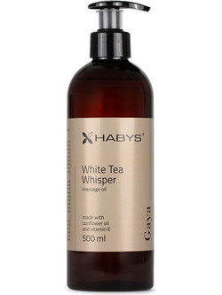 Habys White Tea Whisper Λάδι Μασάζ 500ml