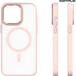 Sonique Magnetic Magmetal Back Cover Pink (iPhone 14 Pro)