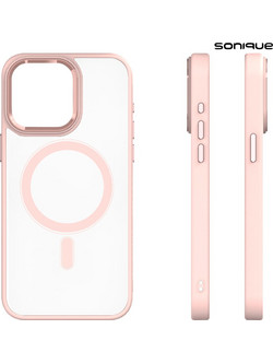 Sonique Magnetic Magmetal Back Cover Pink (iPhone 14 Pro)
