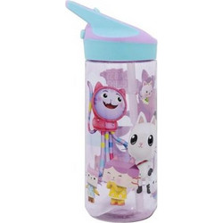 Stor Gabby's Dollhouse Παιδικό Παγούρι Πλαστικό BPA Free Ροζ 620ml
