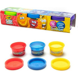 Crayola Silly Scents Dough Βαζάκια 3τμχ