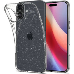 Spigen Liquid Crystal Glitter Back Cover Crystal Quartz (iPhone 16 Plus)