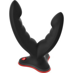Fun Factory Ryde Grinding Διπλό Dildo με Βεντούζα Μαύρο