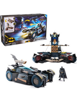 Spin Master DC Batman Ultimate Transforming Batmobile Σετ Φιγούρες Δράσης για 4+ Ετών