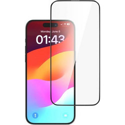 Devia Entire View Tempered Glass Black (iPhone 15 Plus)