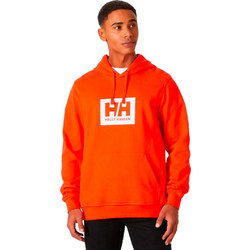 Helly Hansen Box Hoodie Ανδρικό Αθλητικό Φούτερ με Κουκούλα Πορτοκαλί 53289-147