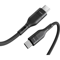 Veger CC01 Braided USB-C to USB-C 60W 1.2m Black 6970453554570