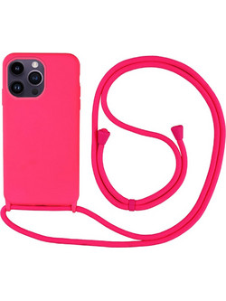 Sonique Carryhang Back Cover Fuchsia (iPhone 14 Pro Max)
