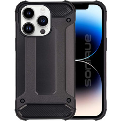Sonique Heavy Armor Back Cover Black (iPhone 13 Pro)