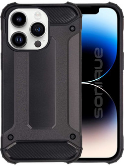 Sonique Heavy Armor Back Cover Black (iPhone 13 Pro)