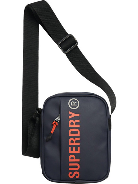 Superdry Ανδρική Τσάντα Ώμου / Χιαστί Navy Μπλε Y9110268A-98T