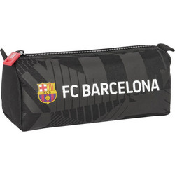 Safta FC Barcelona Κασετίνα Βαρελάκι Μαύρη 8412688579570