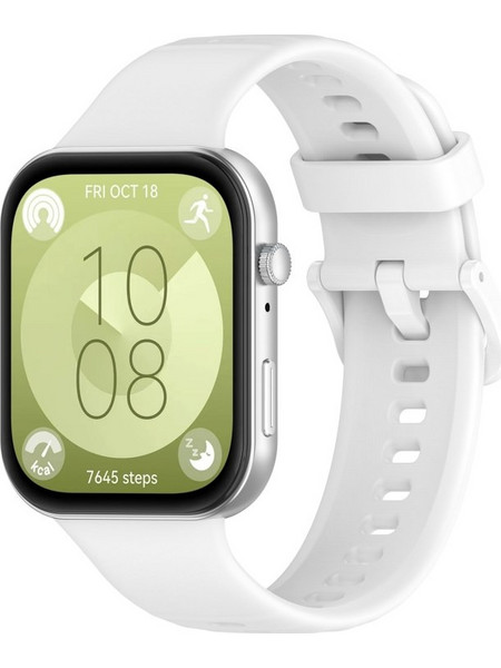 Buckle Λουράκι Σιλικόνης White (Huawei Watch Fit 3)