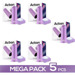 IntoYou Action Dhalia Super Vibrating Bullet Δονητής Bullet για Ζευγάρια με Τηλεχειριστήριο Μωβ 5τμχ