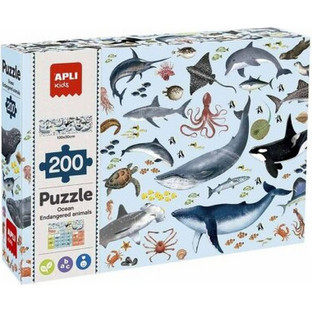 Παιδικό Puzzle APLI Marine Animals 200 Κομμάτια