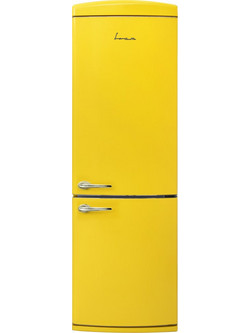 Fram FC-VRR341YLE++ Retro Ψυγειοκαταψύκτης 341lt Υ190xΠ60xΒ68.1cm Κίτρινος