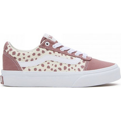 Vans My Ward Dots Παιδικά Sneakers Ροζ Λευκά VN0A3TFWCHO