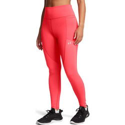 Under Armour Γυναικείο Κολάν Μακρύ Ψηλόμεσο Κοραλί 1386418-713