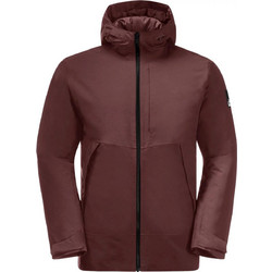 Jack Wolfskin Ανδρικό Μπουφάν Μπορντό 1115491-2185