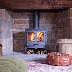 Charnwood All New Island III Bronze Ατσάλινη Ξυλόσομπα 16kW