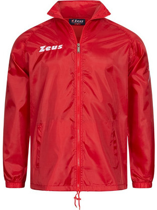 Zeus K-Way Rain Αθλητικό Ανδρικό Μπουφάν Χειμωνιάτικο Softshell Αδιάβροχο Κόκκινο