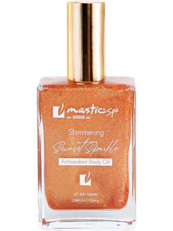 Mastic Spa Sunset Sparkle Ξηρό Λάδι Σώματος για Ενυδάτωση 100ml