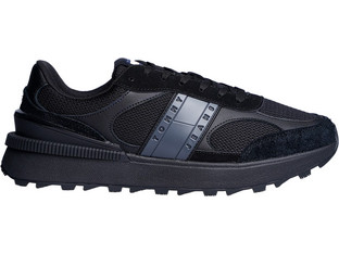 Tommy Jeans Ανδρικά Sneakers Μαύρα EM0EM01537-BDS