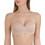 Dim InvisiFit Σουτιέν Strapless με Ελαφριά Ενίσχυση με Μπανέλα Μπεζ 4F38