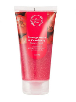 Fresh Line Pomegranate & Cranberry Shower Scrub Σώματος 150ml