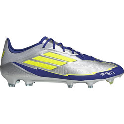 Adidas Elite F50 Elite Messi FG IH0915 Ποδοσφαιρικά Παπούτσια με Τάπες και Καλτσάκι Ασημί Μπλε