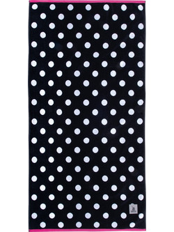 Greenwich Polo Club 4068 Πετσέτα Θαλάσσης Μαύρη 90x170cm