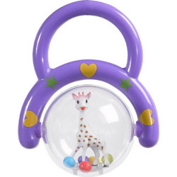 Sophie La Girafe Μώβ Κουδουνίστρα Κρίκος