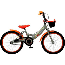 Orient Bikes Terry 2025 Παιδικό Ποδήλατο Πόλης 20" Γκρι Πορτοκαλί