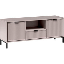 Matis Έπιπλο Τηλεόρασης Ξύλινο Μόκα Μ135xΠ41xΥ56cm Linka 135 JAR044/1
