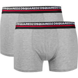 Dsquared2 Ανδρικά Μποξεράκια Σετ 2Pack Γκρι D9XC63200-030