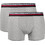 Dsquared2 Ανδρικά Μποξεράκια Σετ 2Pack Γκρι D9XC63200-030