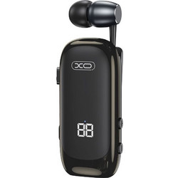 XO BE51 Ακουστικό Bluetooth In Ear Πέτου Black