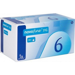 Novo Nordisk NovoFine Βελόνες Ινσουλίνης 31G 6mm 100τμχ