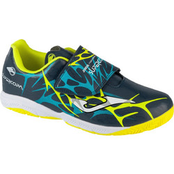 Joma Super Copa 2503 IN SCJS2503INV Παιδικά Ποδοσφαιρικά Παπούτσια Σάλας Navy Μπλε Κίτρινα