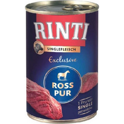 Rinti Singlefleisch Exclusive with Horse Pure 400gr