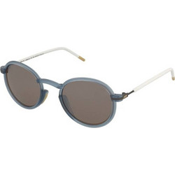 Julbo Around Ανδρικά Γυαλιά Ηλίου Στρογγυλά Μεταλλικά Μπλε Λευκό με Μαύρο Φακό