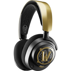 SteelSeries Arctis Nova 7 World Of Warcraft Ασύρματο Gaming Headset Over Ear Black Golden