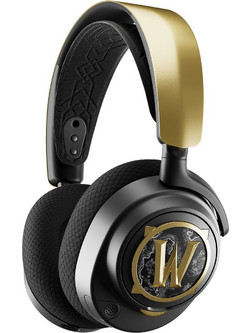 SteelSeries Arctis Nova 7 World Of Warcraft Ασύρματο Gaming Headset Over Ear Black Golden