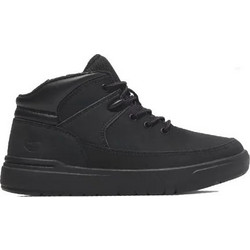 Timberland Παιδικά Ημίμποτα Μαύρα Δερμάτινα με Φερμουάρ TB0A6APDEL3